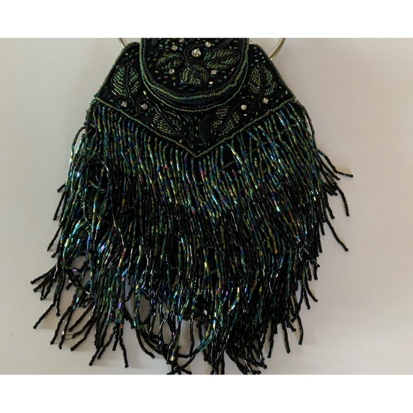 (REDUCED) BEAUTIFUL BEADED VINTAGE BAG - Picture 3 of 7